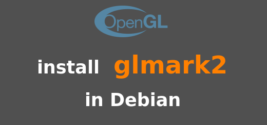 install glmark2 in debian from source