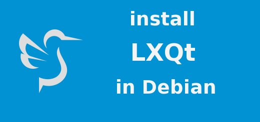 install lxqt in debian