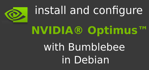 configure NVIDIA Optimus in Debian