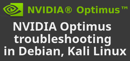 nvidia optimus troubleshooting debian