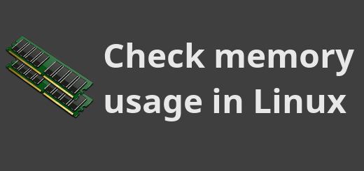 linux memory usage command