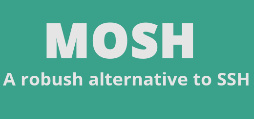 mosh ssh alternative