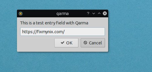 Qarma zenity alternative