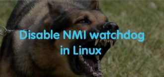 disable_NMI_watchdog_F