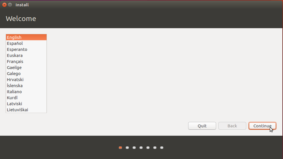 install ubuntu