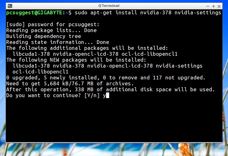 Install NVIDIA drivers on Ubuntu from the PPA PCsuggest