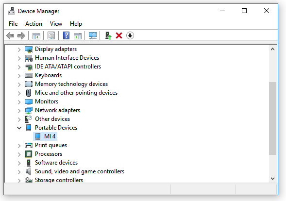 mtp usb device driver