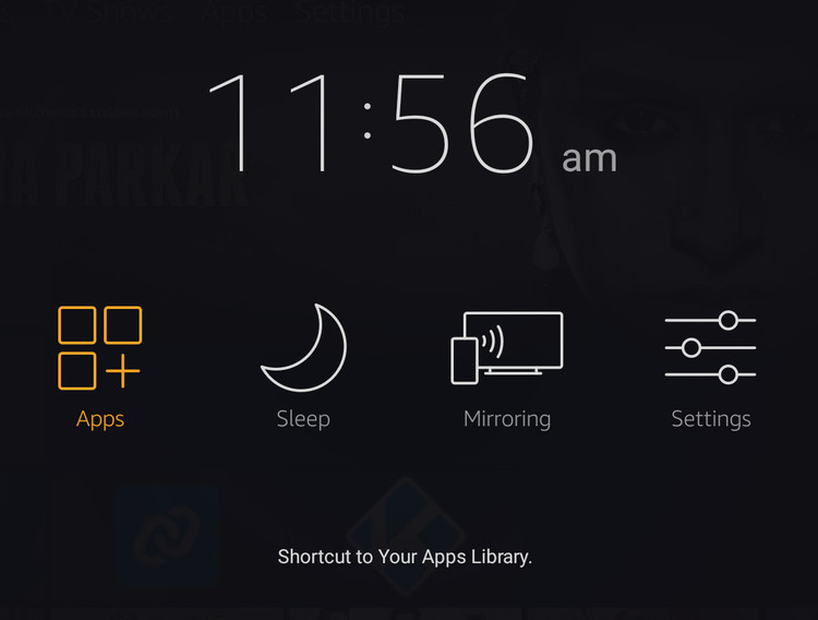 firestick launch app shortcut